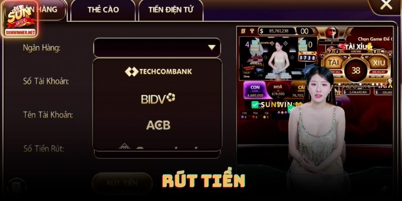 Rút tiền siêu tiện lợi cho bạn yên tâm Rút tiền siêu tiện lợi cho bạn yên tâm